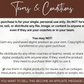 A flyer promoting the Coffee Lover's Social Media Post Bundle - NO Canva Templates by Socially Inclined with the words 'terms and conditions'.